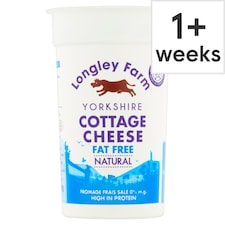 Longley Farm Low Fat Natural Cottage Cheese 250 G