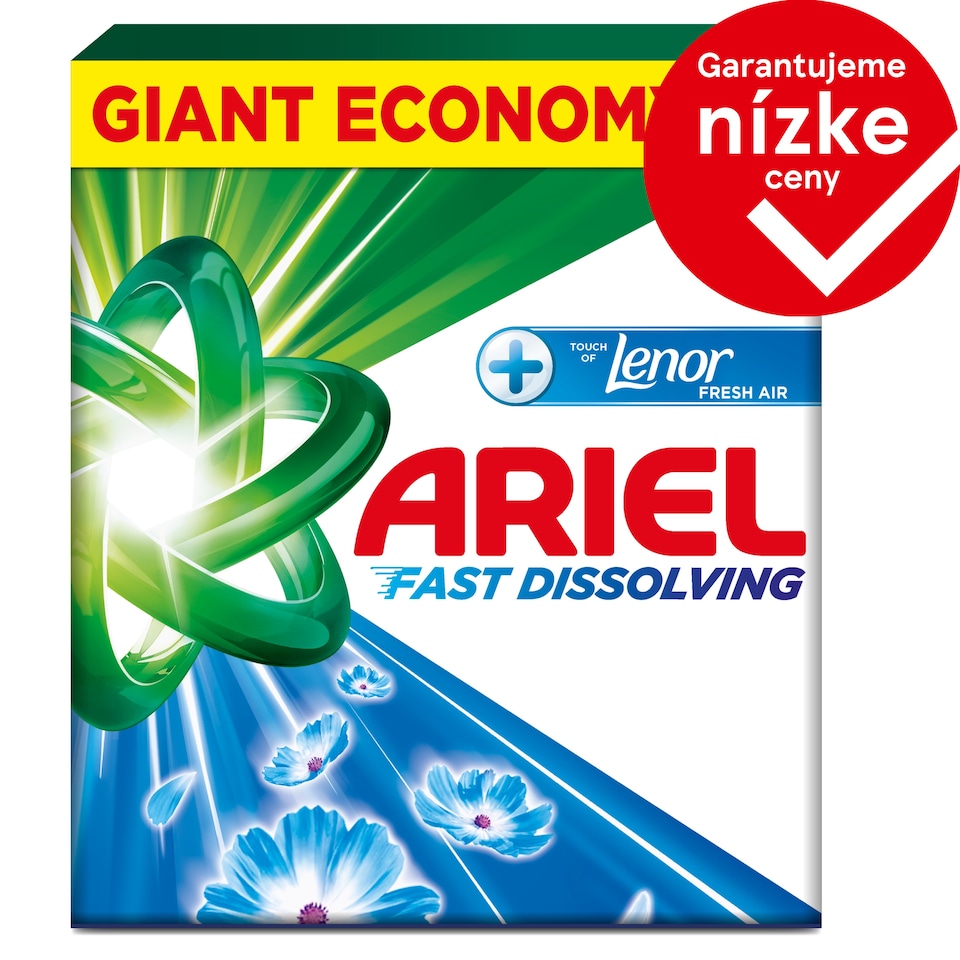 obrázok 1 z Ariel + Touch of Lenor Fresh Air Prášok na pranie 5.5kg, 100 praní