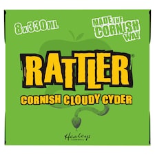 Cornish Rattler Apple Cider 8X330ml Bottle