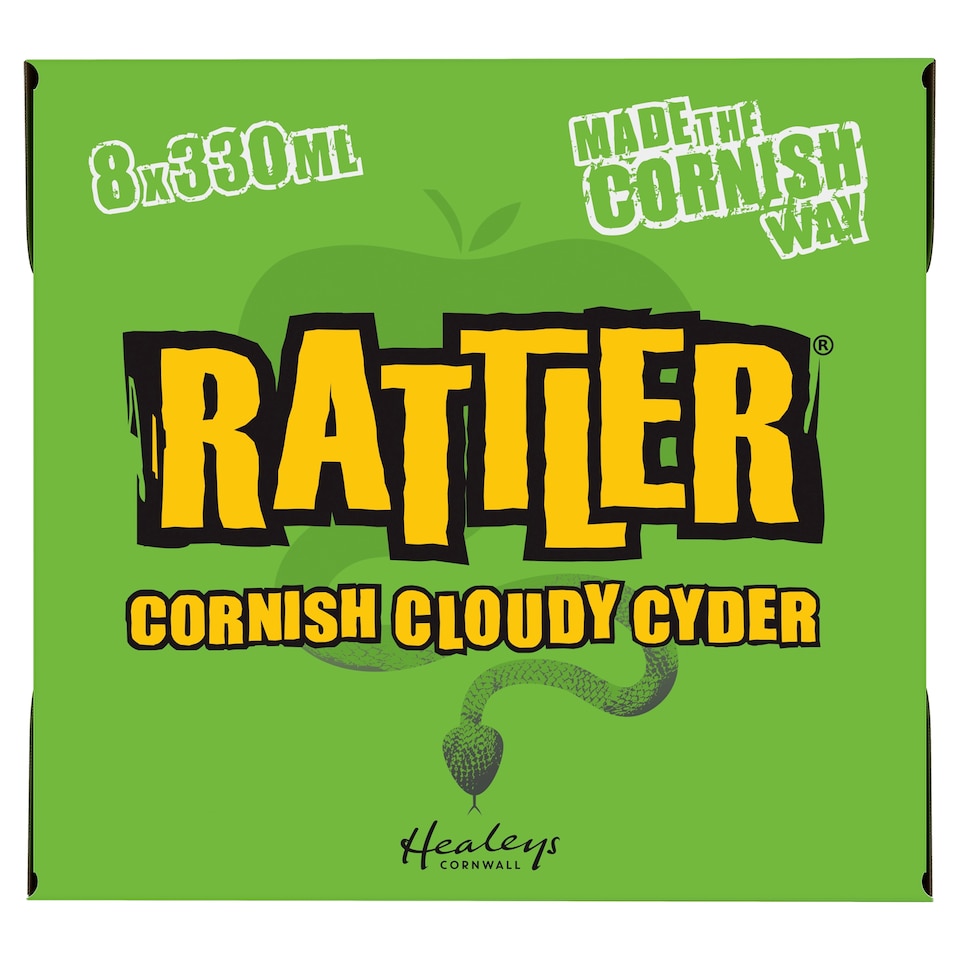 Cornish Rattler Apple Cider 8X330ml Bottle