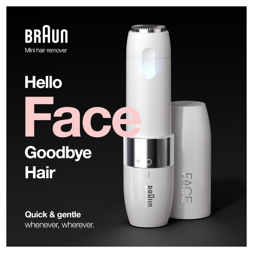 image 1 of Braun Mini Face Hair Remover Fs1000