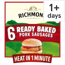 Richmond Ready Baked Pork Sausages 264g