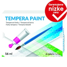 Temperové farby 16 ml 6 ks