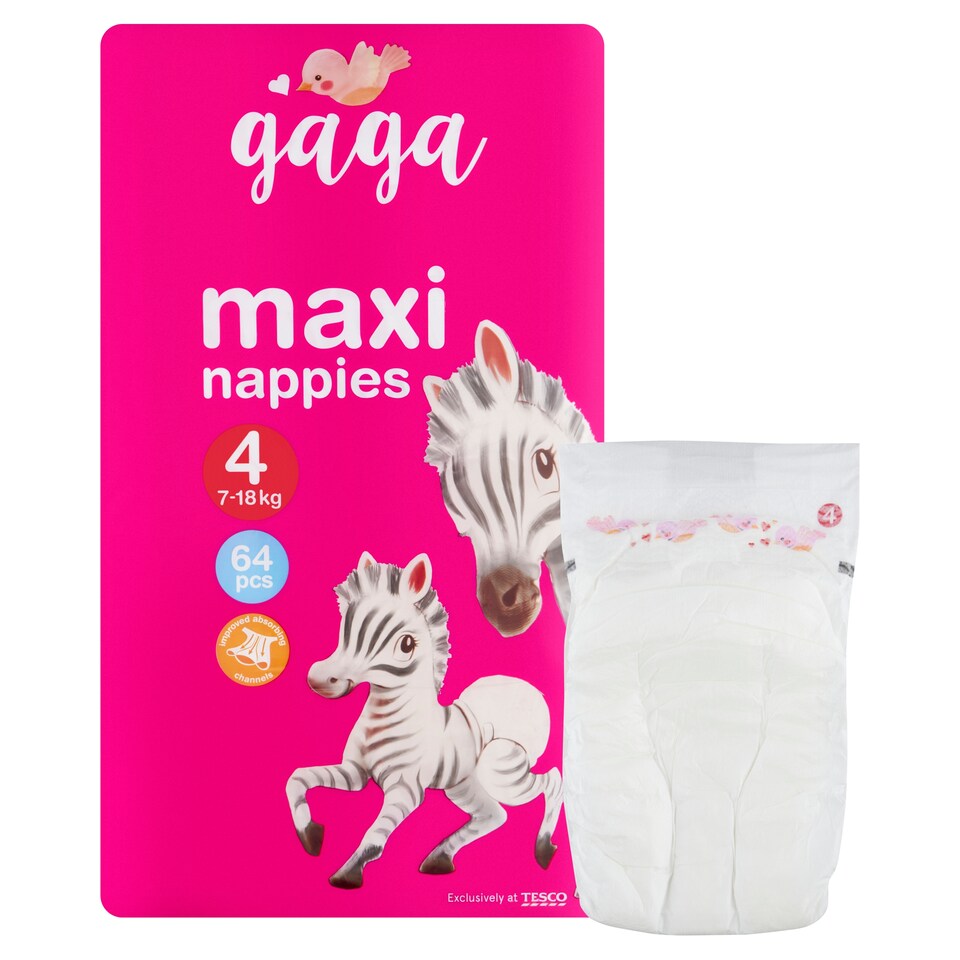 image 1 of Gaga Nappies Maxi 4 7-18 kg 64 pcs