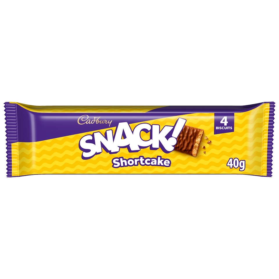 Cadbury Shortcake Snack 4 Biscuits 40G