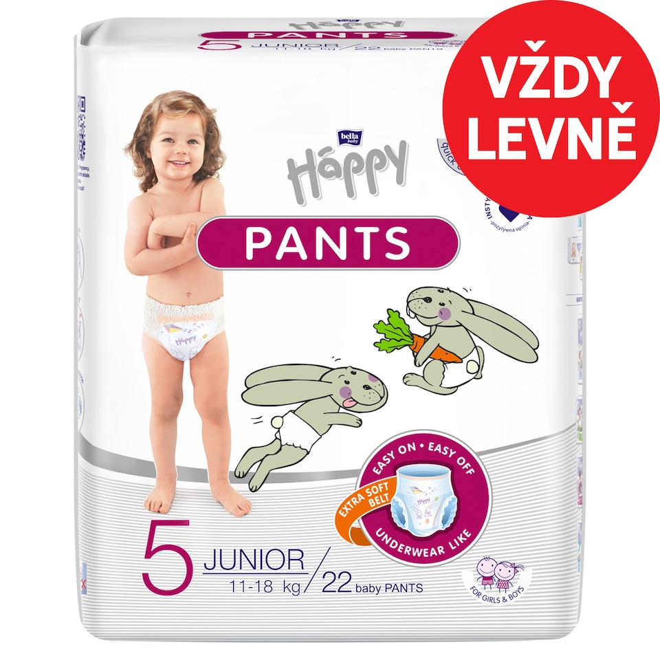 Bella Baby Happy Baby Pants 5 Junior 11-18 kg 22 pcs
