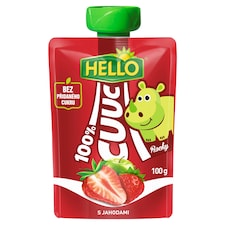 Hello 100% Cuuc with Strawberries 100 g