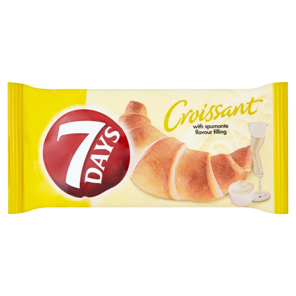 7 Days Croissant With Spumante Filling 60G