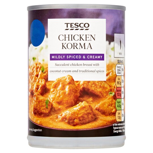 Tesco Chicken Korma 392G Tesco Groceries