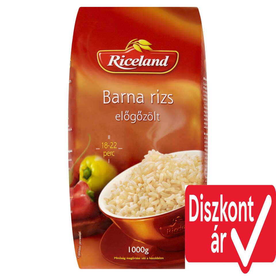 Riceland Par-Boiled Brown Rice 1000 g