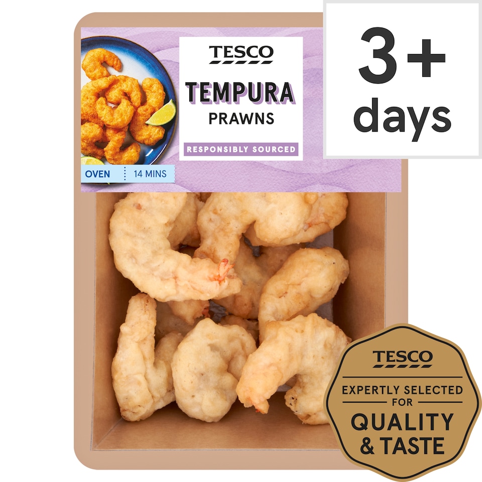 Tesco Tempura Prawns 200G