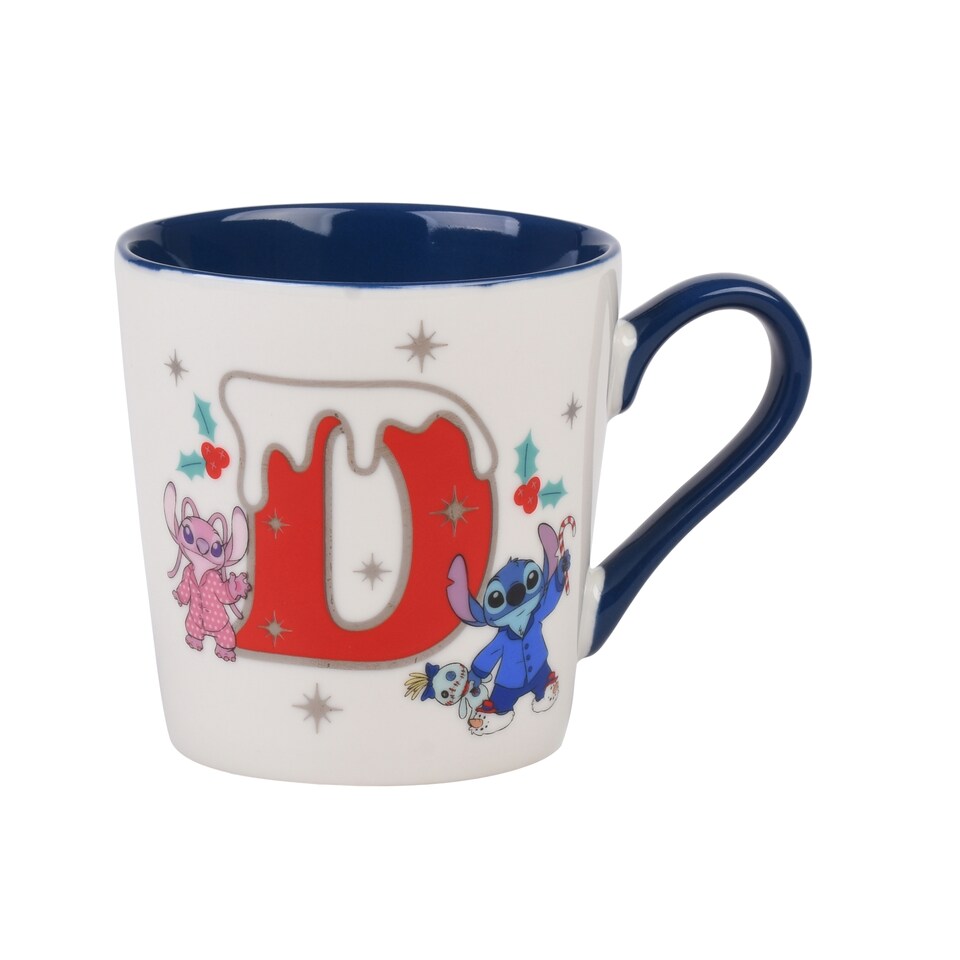 Tesco Disney Stitch Alphabet Mug D