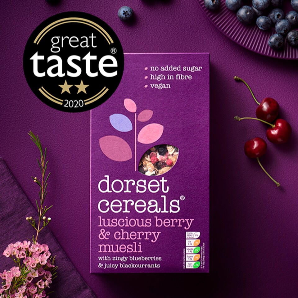 image 1 of Dorset Cereals Berry & Cherry Muesli 600G