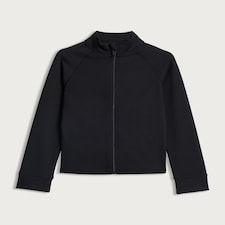 F&F Active Girls ULTRAMOVE Zip Up Jacket in Black