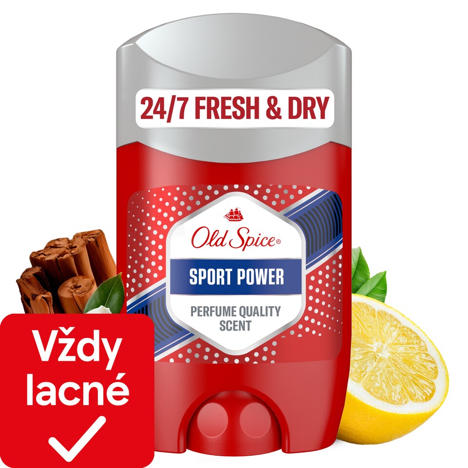 obrázok 1 z Old Spice Sport Power Tuhý antiperspirant pre mužov 50ml