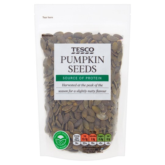 Tesco Pumpkin Seeds 150G Tesco Groceries