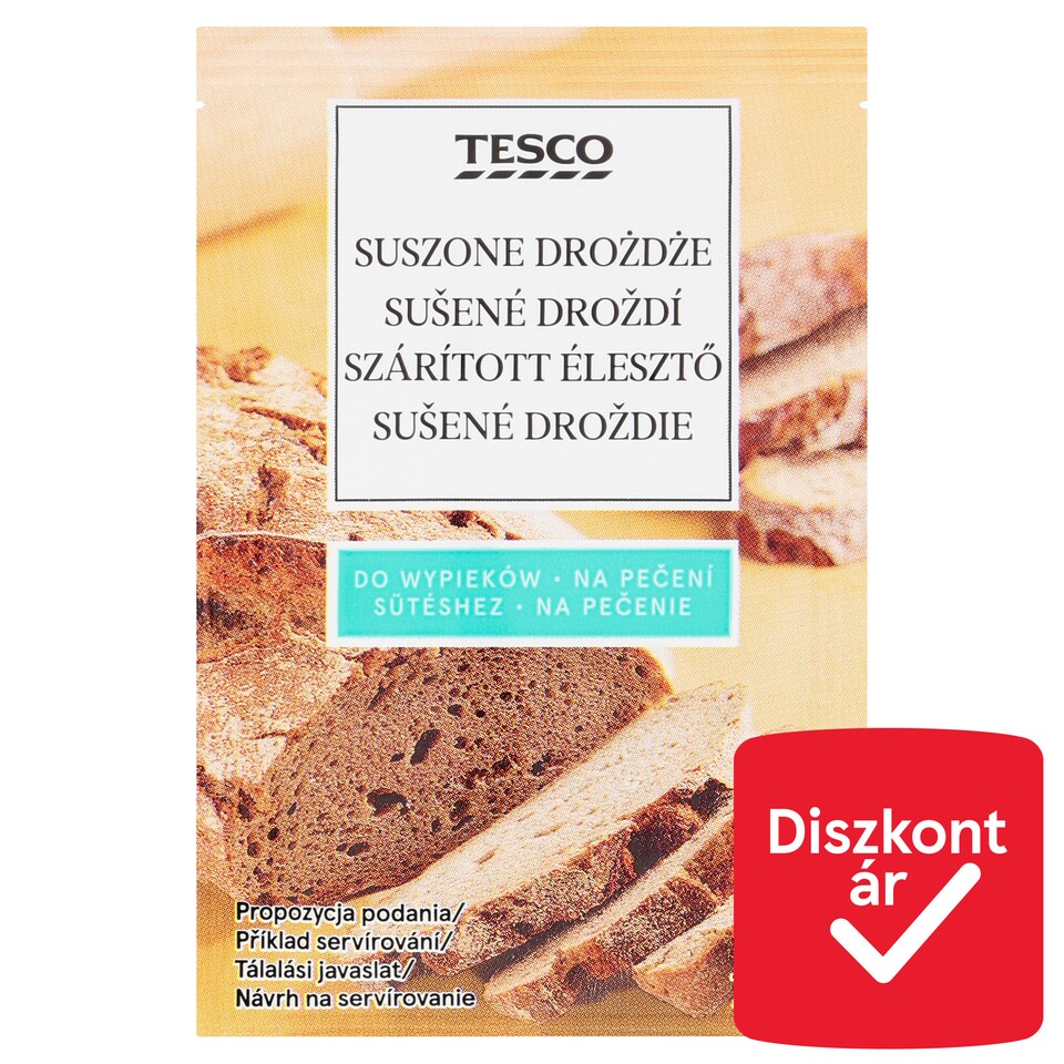 Tesco szárított élesztő 7 g