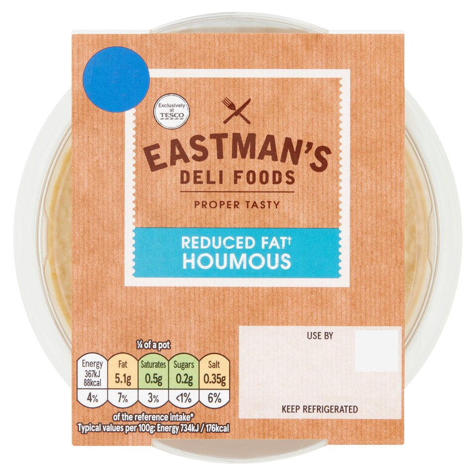 Eastman's Reduced Fat Houmous 200G