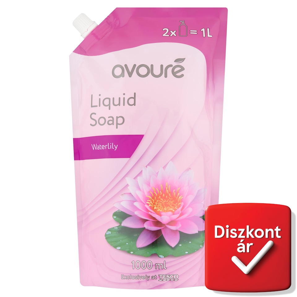 Avouré folyékony szappan vízililiom illattal 1000 ml