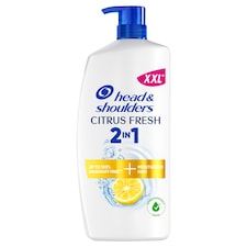 Head & Shoulders Citrus Fresh 2 az 1-ben Korpásodás Elleni Sampon és Balzsam, 800ml