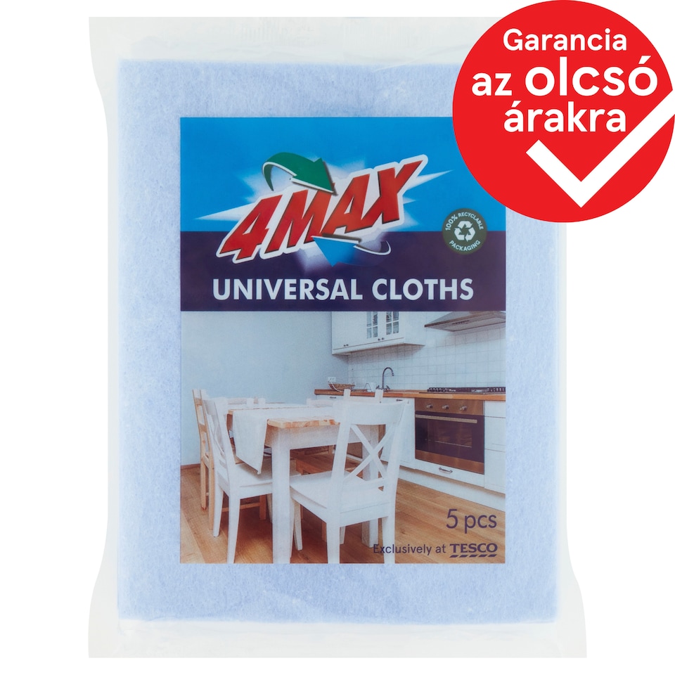 4MAX Universal Cloths 5 pcs