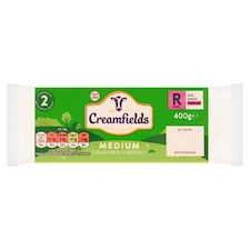 Creamfields Medium Coloured Cheddar 400G