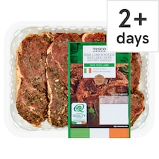 Tesco Irish Lamb Boneless Shoulder Chops Mint Marinade 400G
