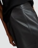image 2 of The F&F Edit Double Pleat Check Wide Leg Trousers in Brown