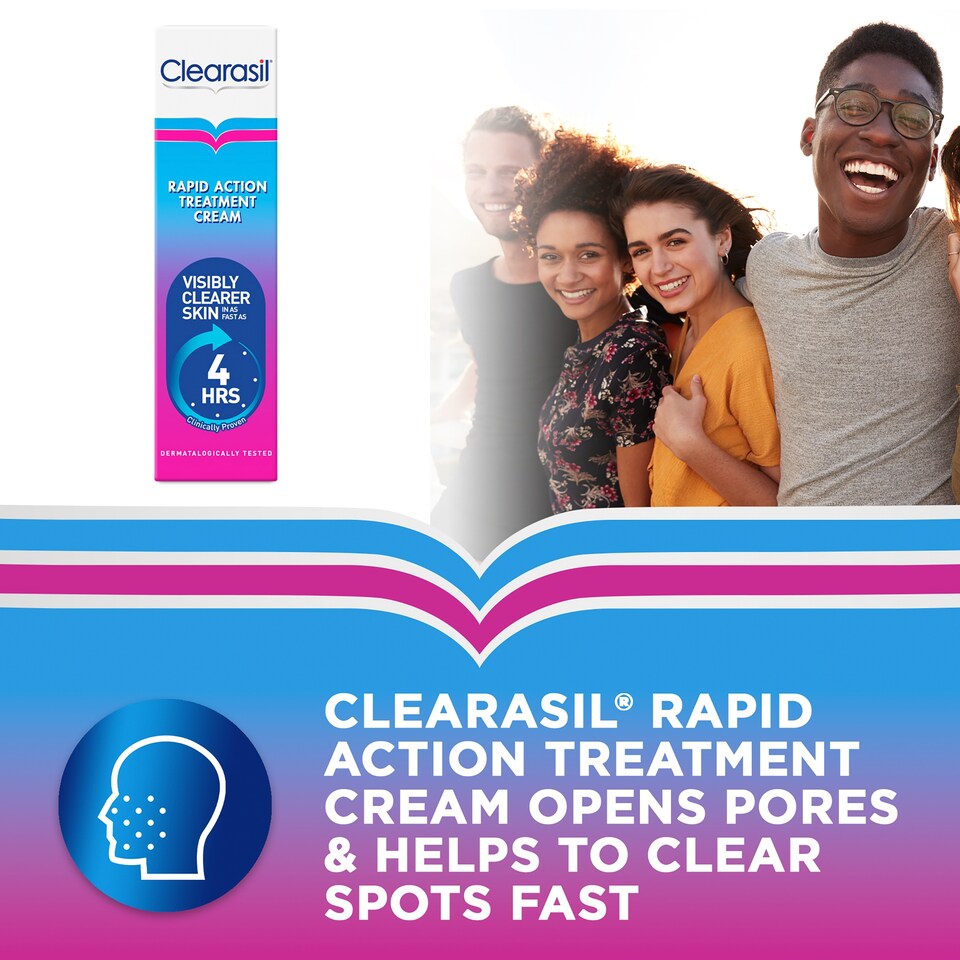 image 1 of Clearasil Ultra Rapid Action Treatment Cream 25Ml