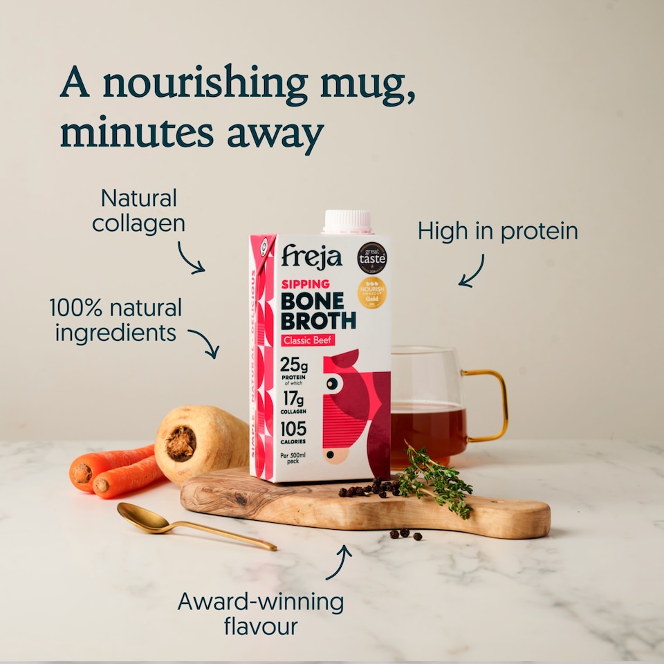 image 1 of Freja Beef Bone Broth 500ml