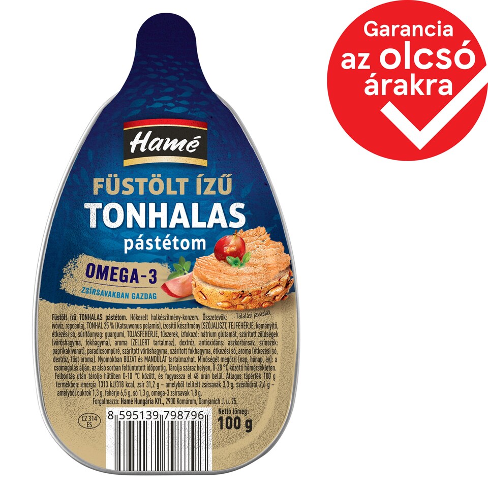 Hamé Smoked Flavored Tuna Pate 100 g