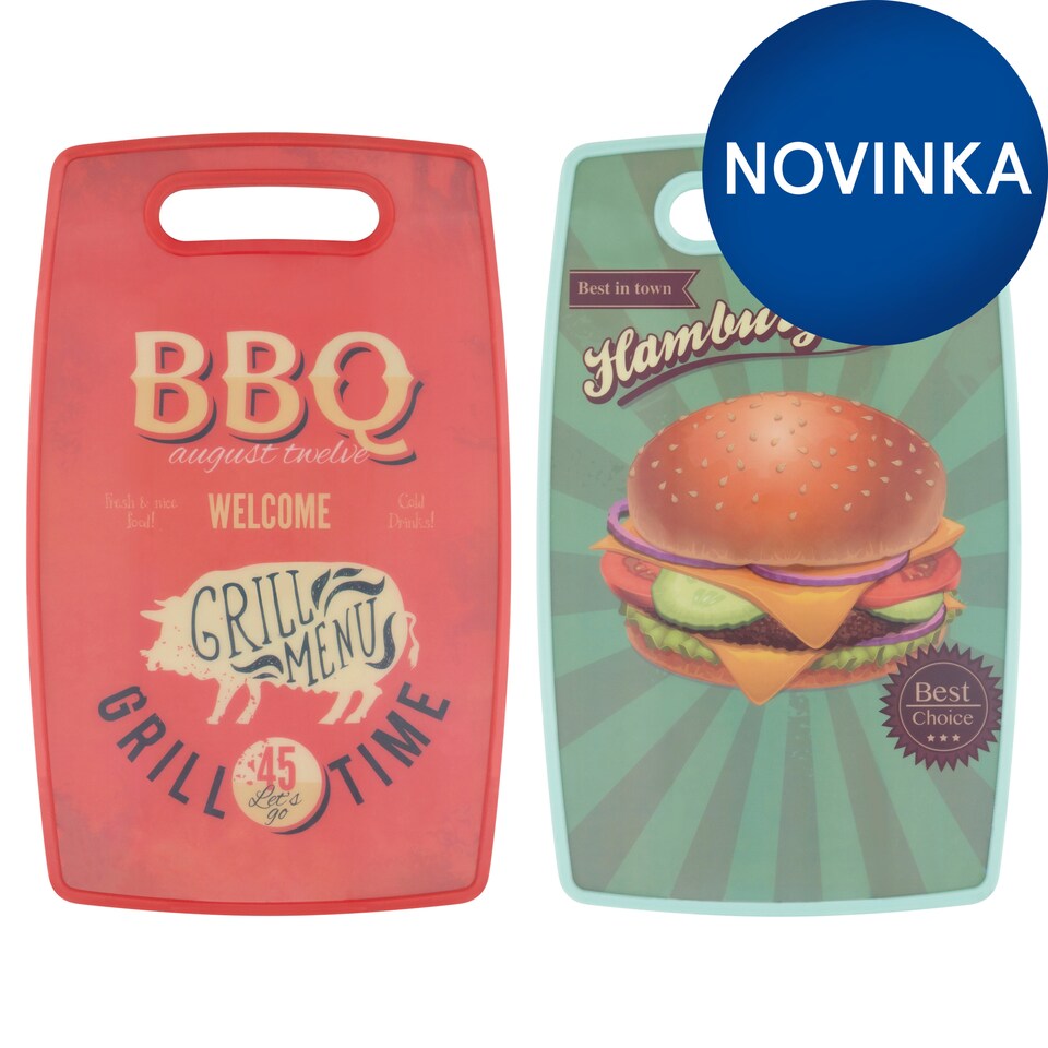BBQ Doska na krájanie 37 x 23 cm