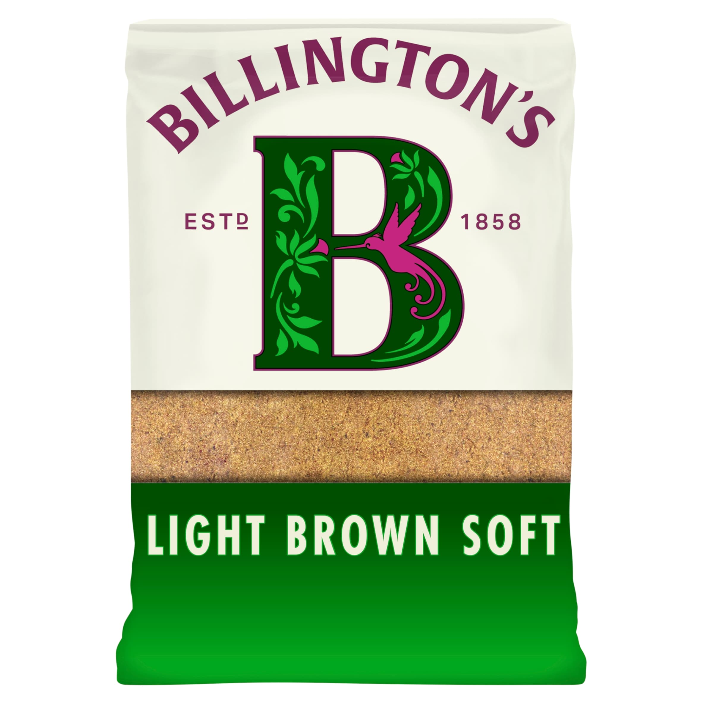 Billington's Light Brown Soft Natural Unrefined Cane Sugar 500g