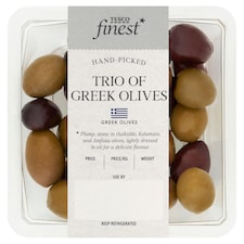 Tesco Finest Trio of Greek Olives 140G