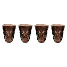 Tesco Black Shot Glasses 4 Pack