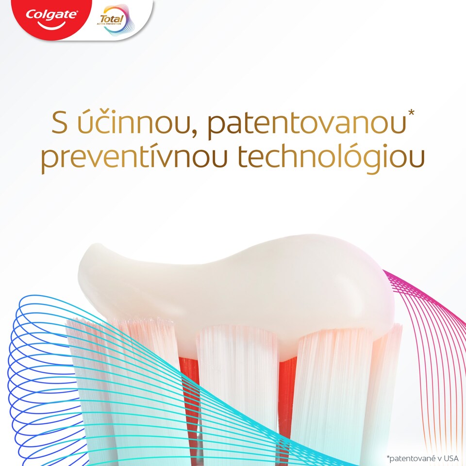 obrázok 1 z Colgate Total Active Prevention Junior detská zubná pasta pre deti vo veku 7 - 12 rokov 50 ml