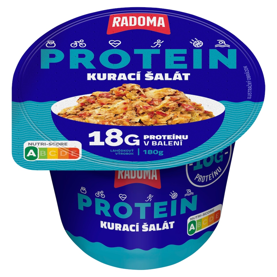 Radoma Protein kuřecí salát 180g