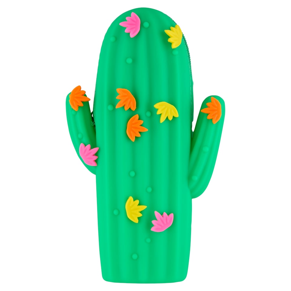 I'm Plant Cactus Silicone Pencil Case