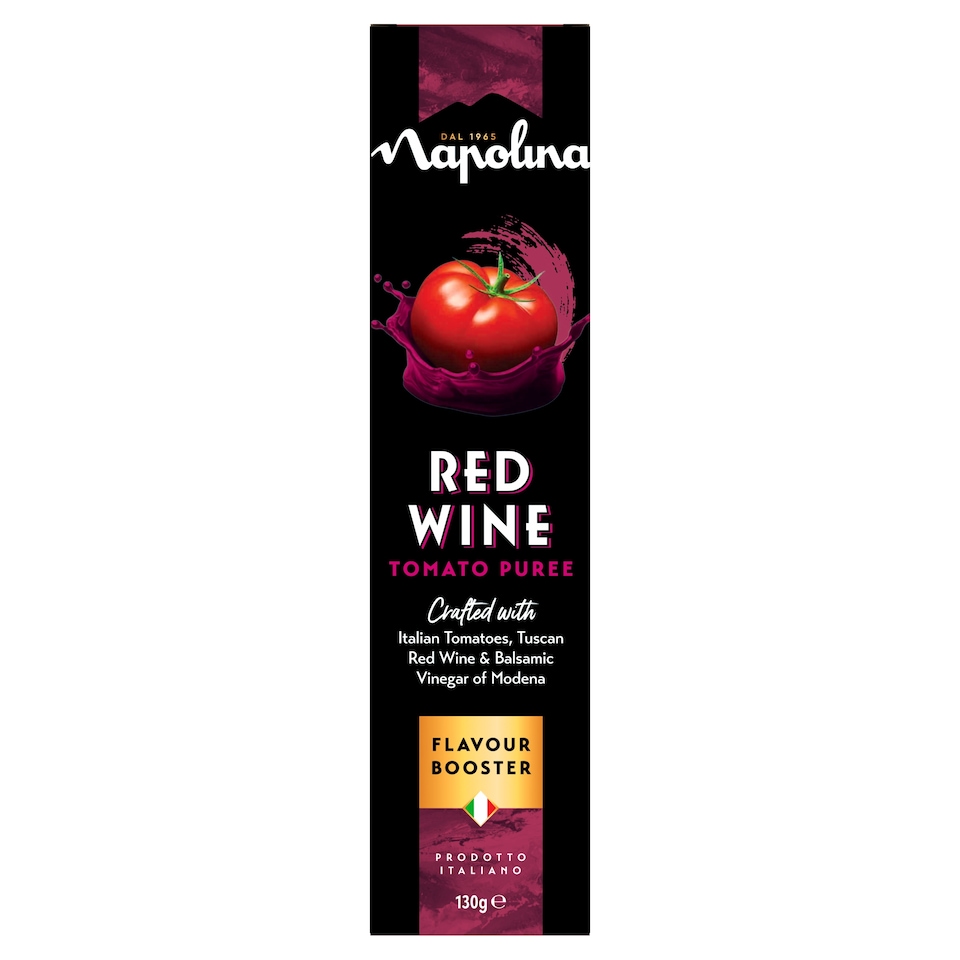 Napolina Red Wine Tomato Booster 130G