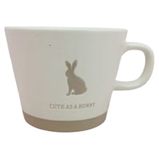 F&F Home Cute as a Bunny Mug