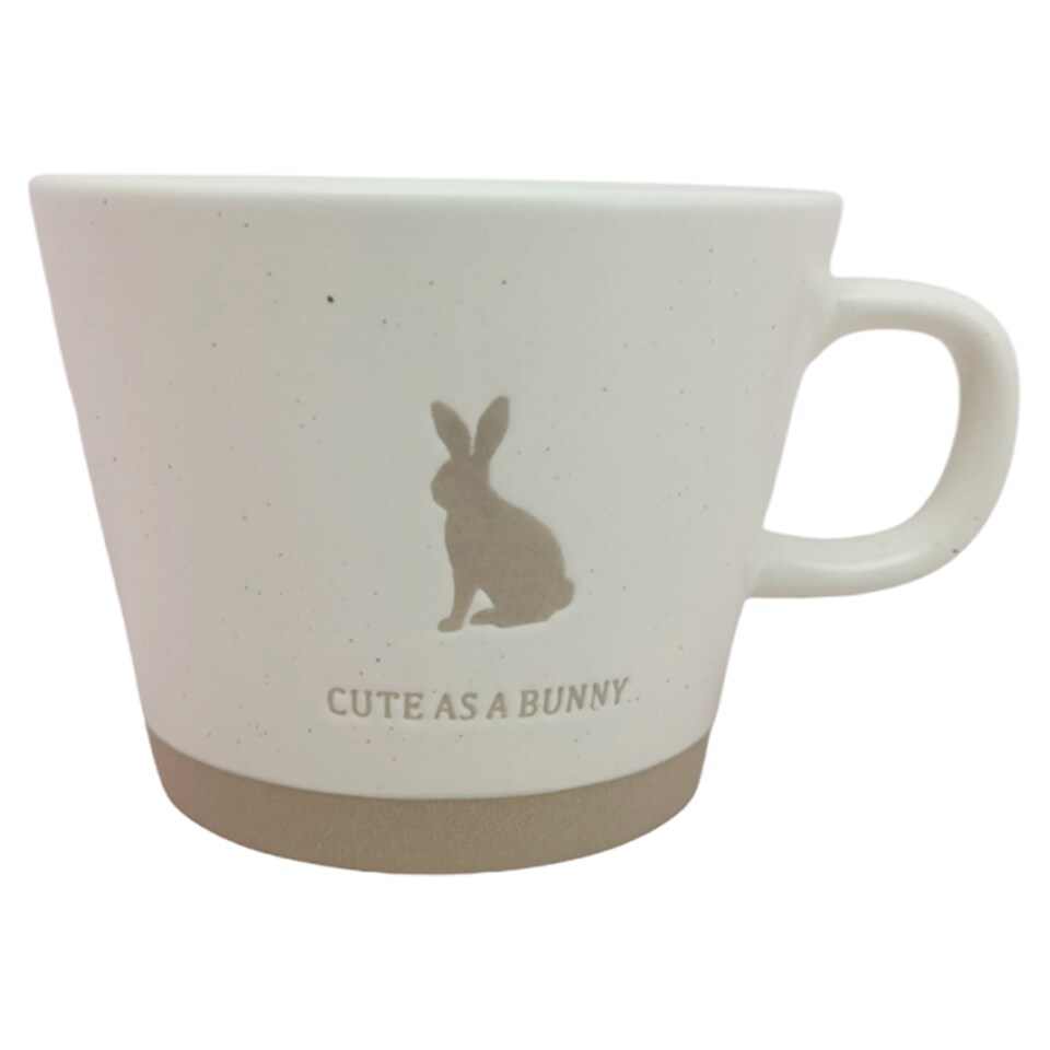 F&F Home Cute as a Bunny Mug