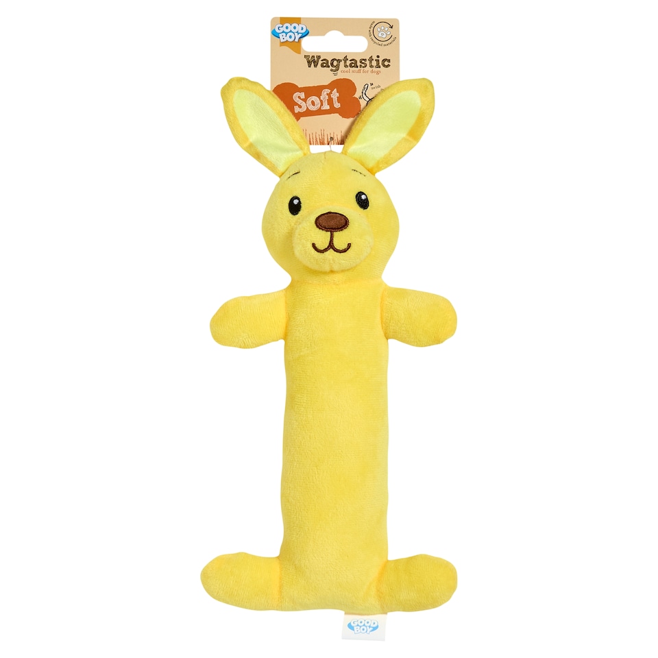 image 1 of Good Boy Wagtastic Soft Plush Dog Toy