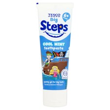 Tesco Steps Toothpaste 6+ 75Ml