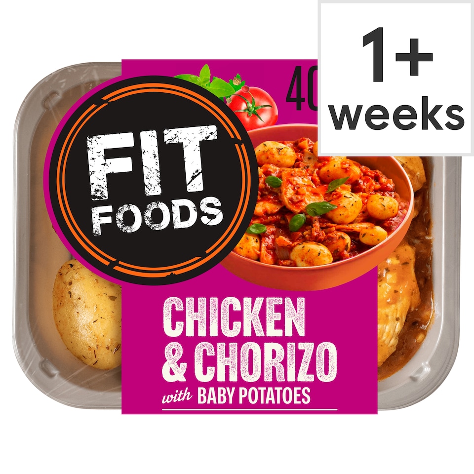 Fit Foods Chicken And Chorizo With Baby Potatoes 400G