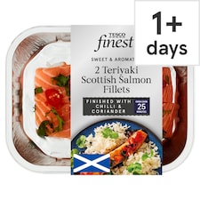 Tesco Finest Teriyaki Scottish Salmon Fillets 290G