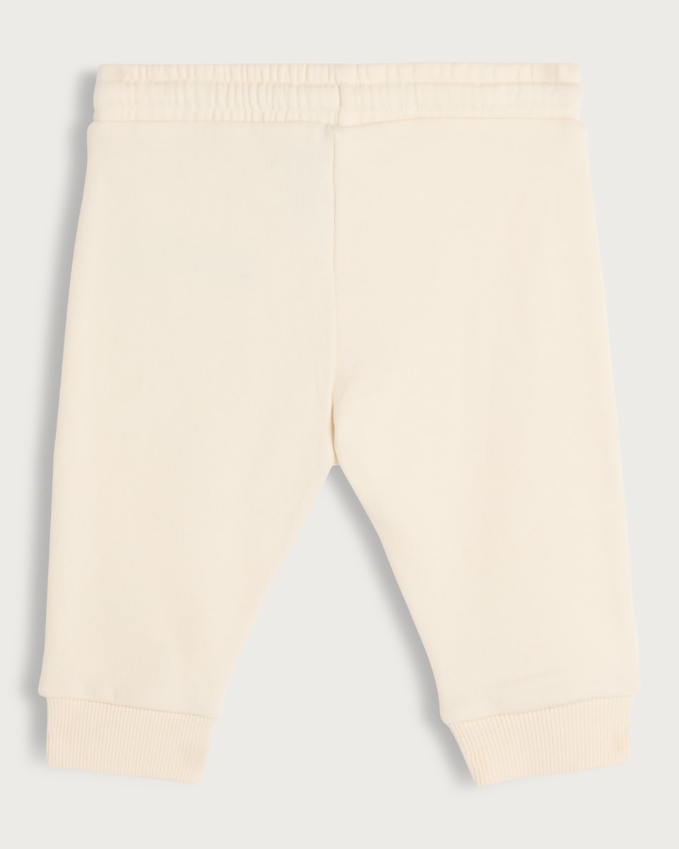 image 1 of F&F Baby 2-Pack Cotton Rich Slogan Joggers in Blue