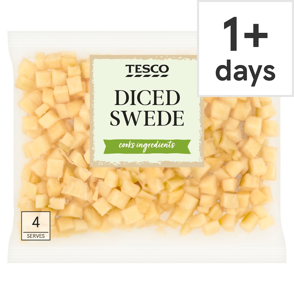 Tesco Diced Swede 350G