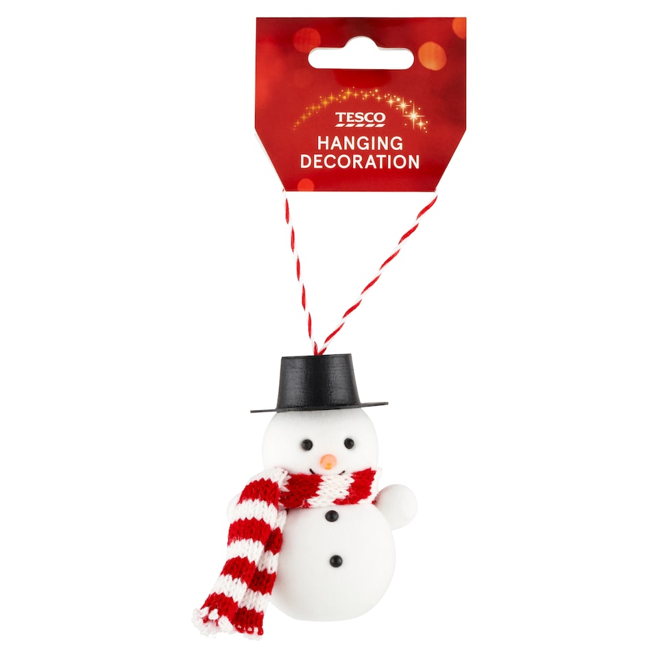 Tesco Snowman Hanging Decoration