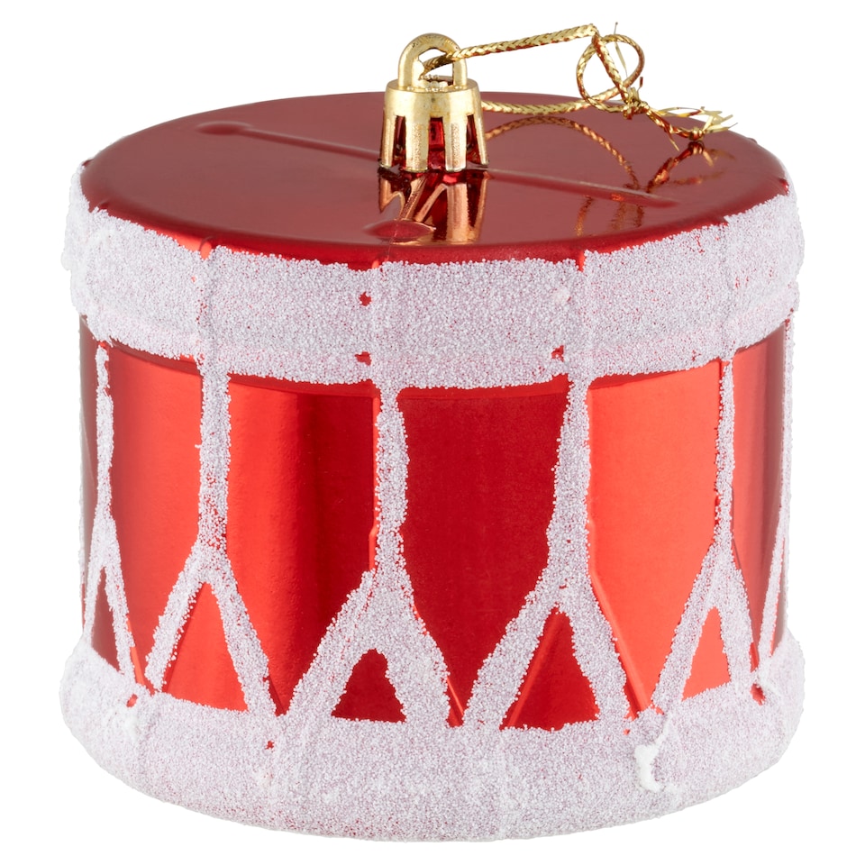 Drum Christmas Tree Hanging Decoration