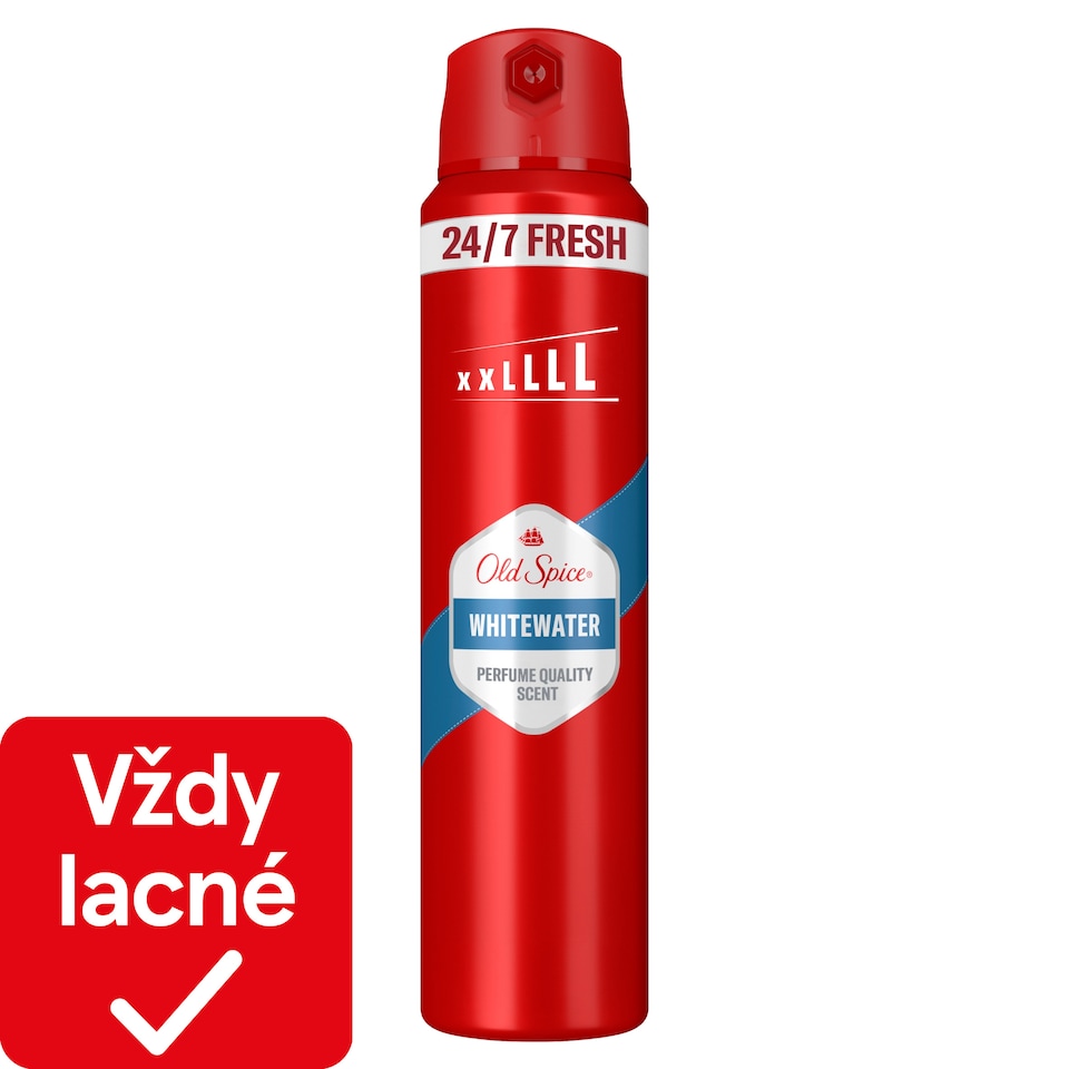 obrázok 1 z Old Spice Whitewater Telový Sprejový Dezodorant Pre Mužov 250ml